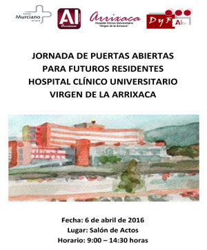 Jornada de Puertas Abiertas para Futuros Residentes. Hospital Clnico Universitario Virgen de la Arrixaca