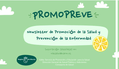 Portada de Newsletter PROMOPREVE (Promoción de la Salud y Prevención de la Enfermedad)