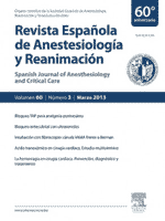 Revista espaola de anestesiologa y reanimacin