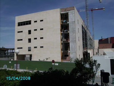 Estado de las obras marzo 2008