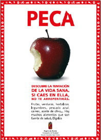 Peca, descubre la tentación de la vida sana. Si caes en ella no te arrepentirás