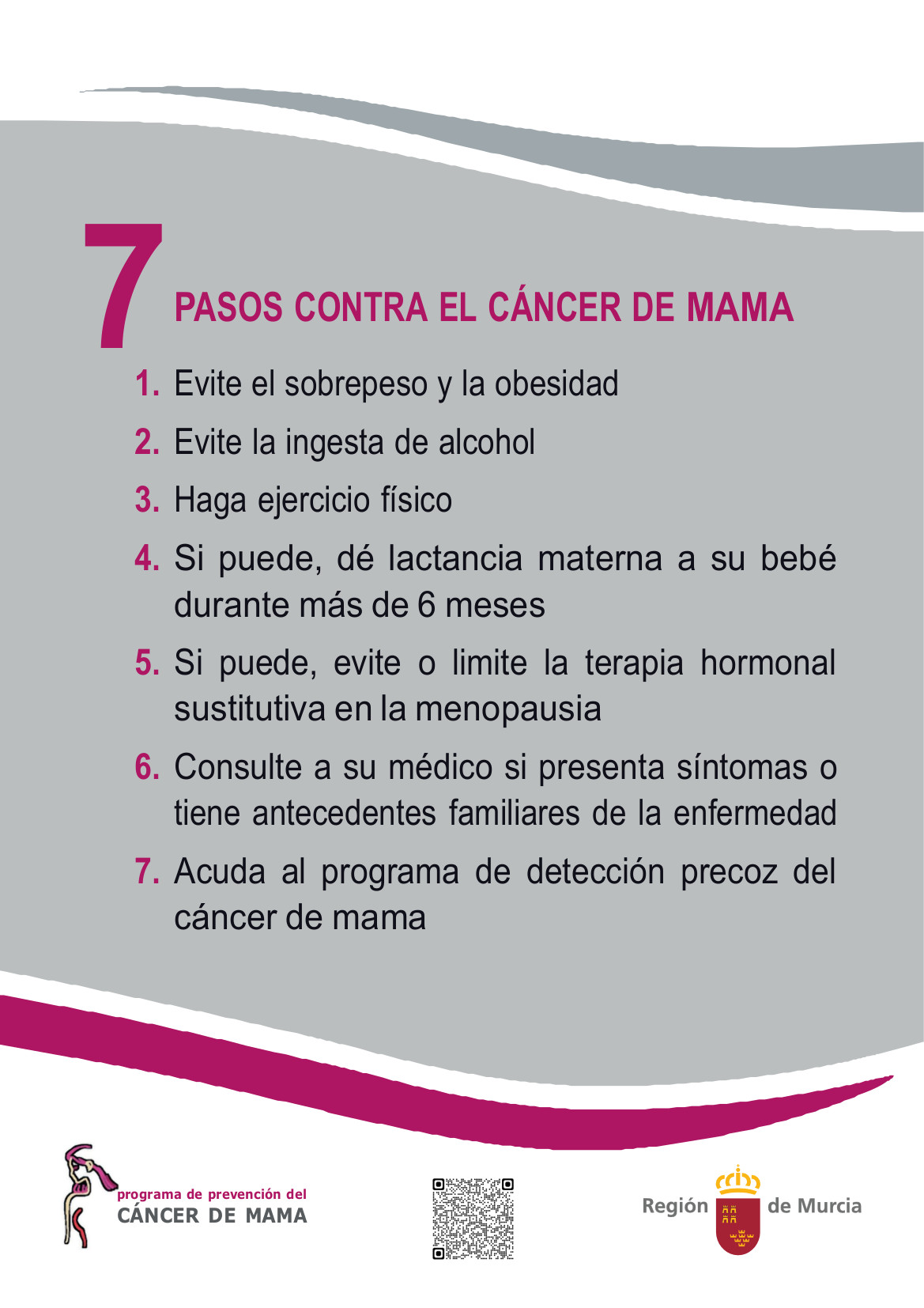 Descargar en pdf 7 pasos contra el cancer de mama