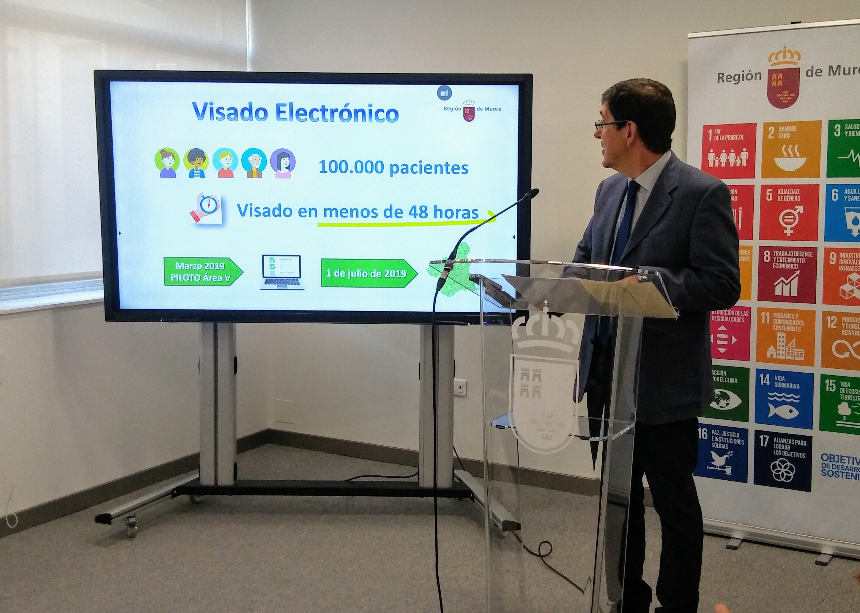 Los pacientes con receta de visado las tendrán en su farmacia en menos de 48 horas