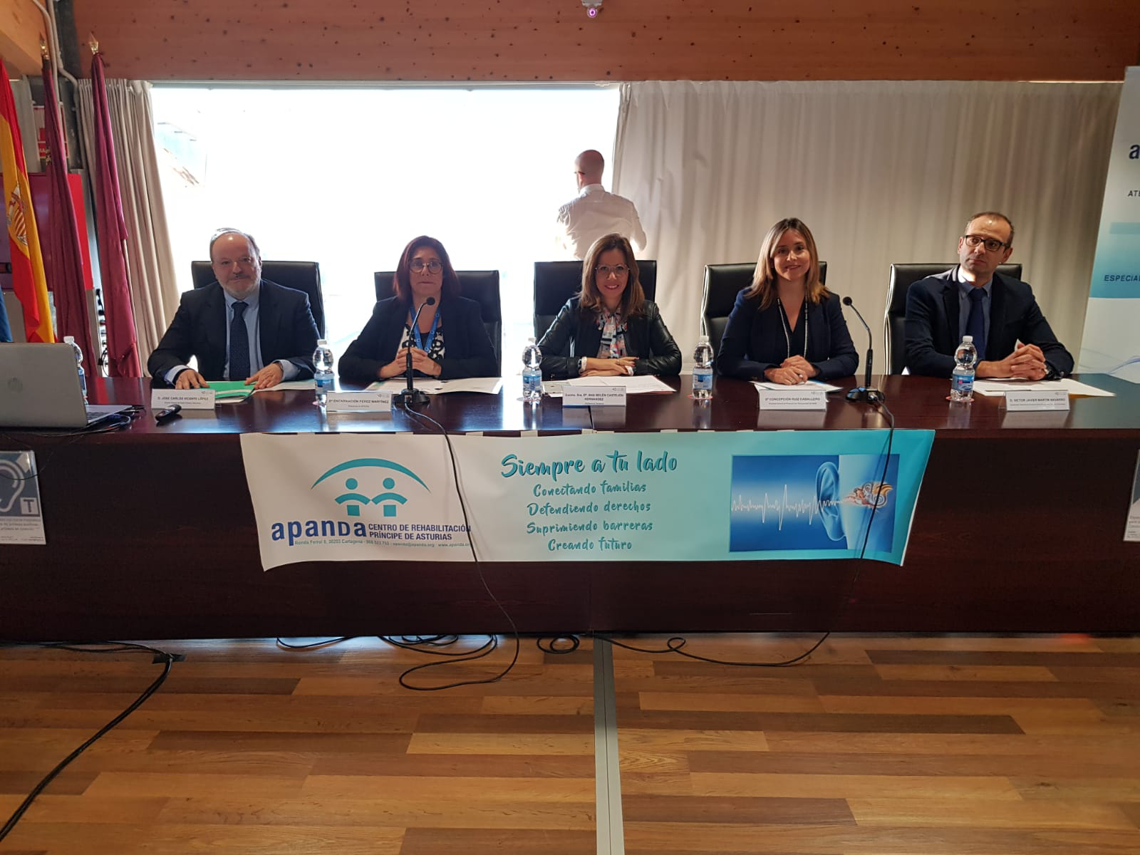 Inauguración de las Jornadas 40 Aniversario de la Asociación de Padres de Niños con Discapacidad Auditiva de ...