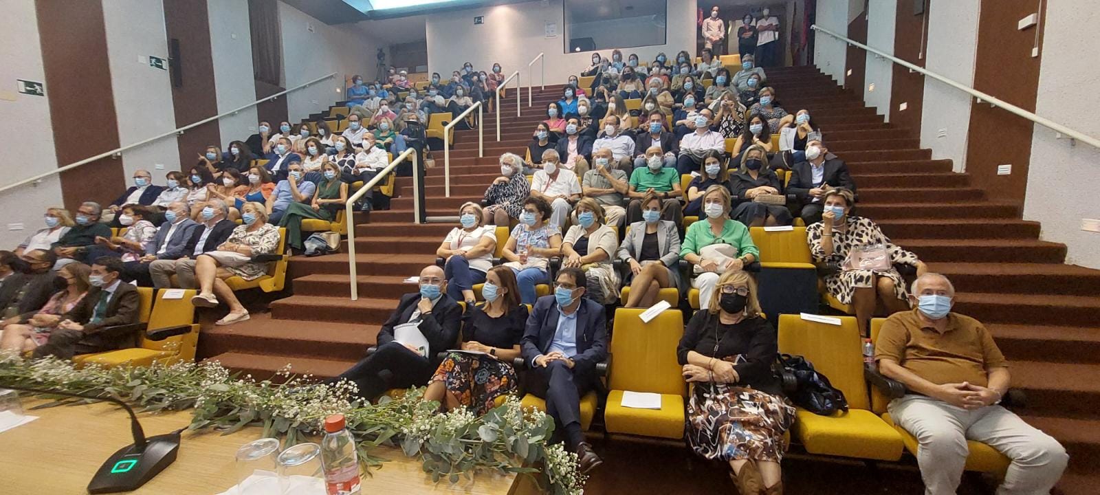 El gerente del Servicio Murciano de Salud (SMS), Francisco Ponce, asistió ayer al acto de conmemoración de la puesta ...