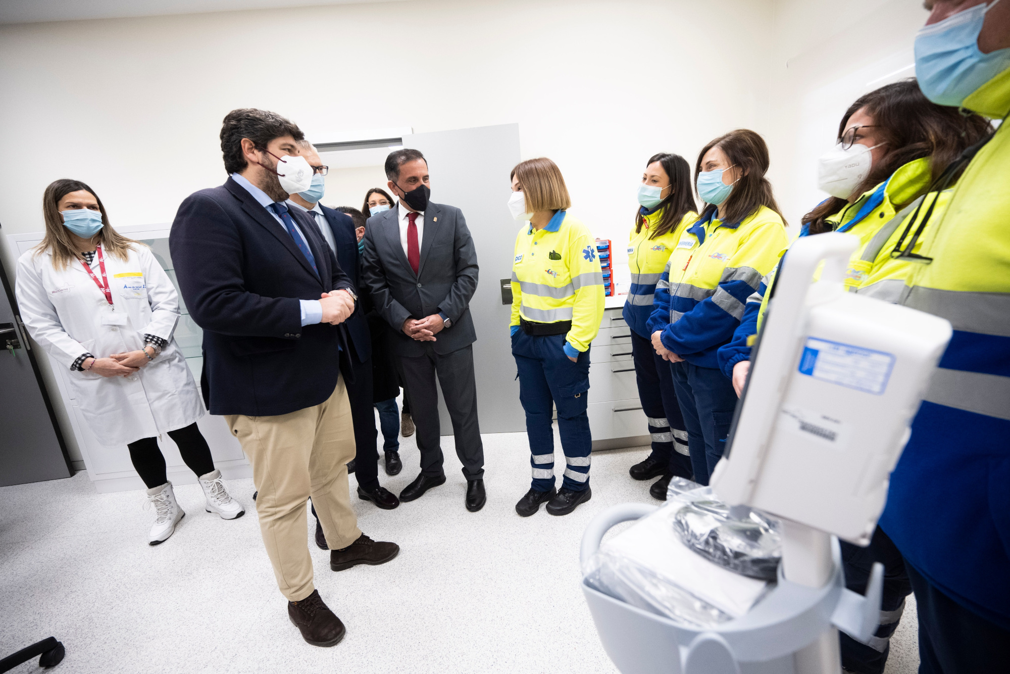 López Miras inaugura el nuevo Centro de Salud de Algezares, que estrena servicio de Urgencias con mayor capacidad de ...
