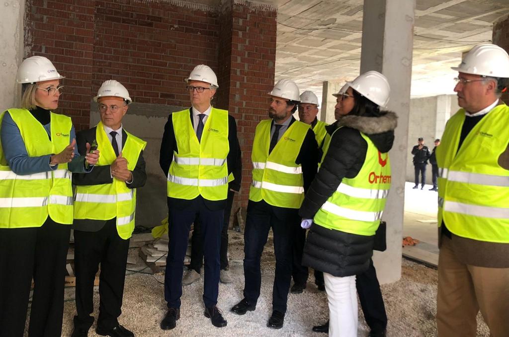 Visita del consejero de Salud a las obras del nuevo centro de salud de Abanilla