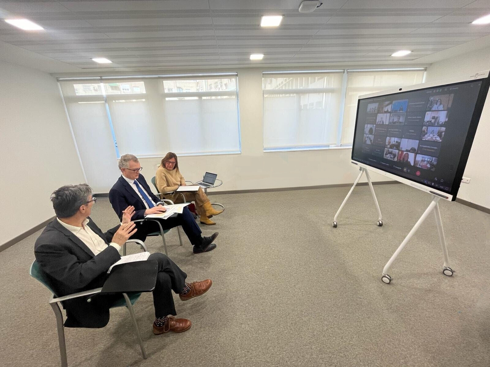 El consejero de Salud, Juan José Pedreño, participó hoy en la reunión telemática del Pleno de la Comisión de ...
