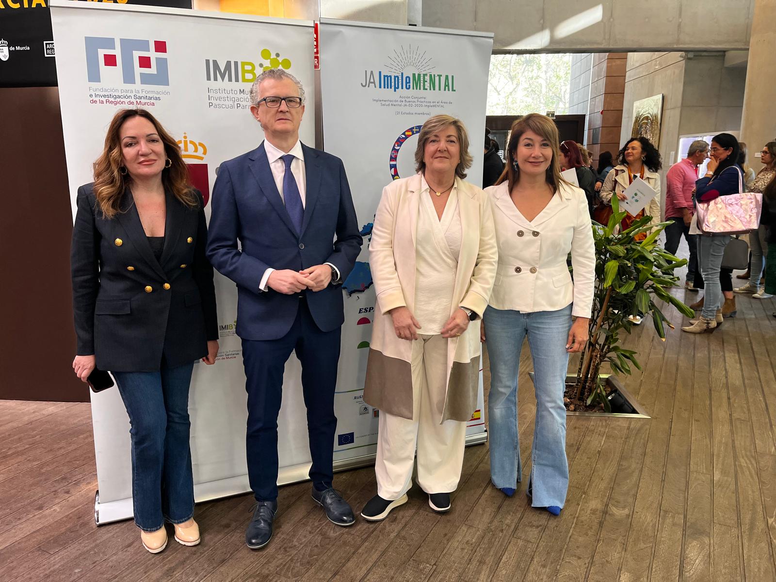 El consejero de Salud, Juan José Pedreño, inaugura las jornadas 'ImpleMENTAL: Avanzamos juntos hacia proyectos de ...