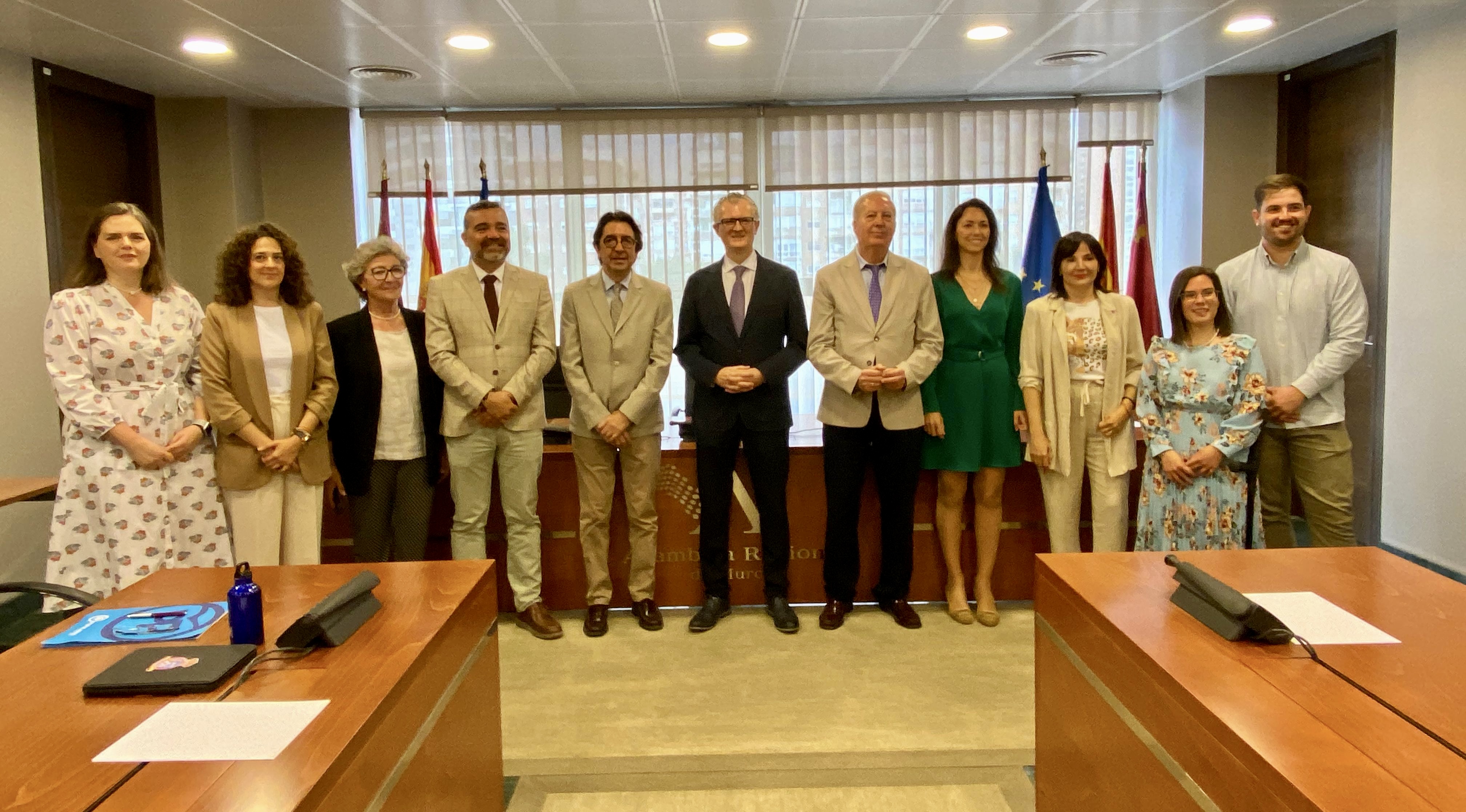 El consejero de Salud, Juan José Pedreño, compareció ante la comisión especial de la Infancia y la Adolescencia de ...