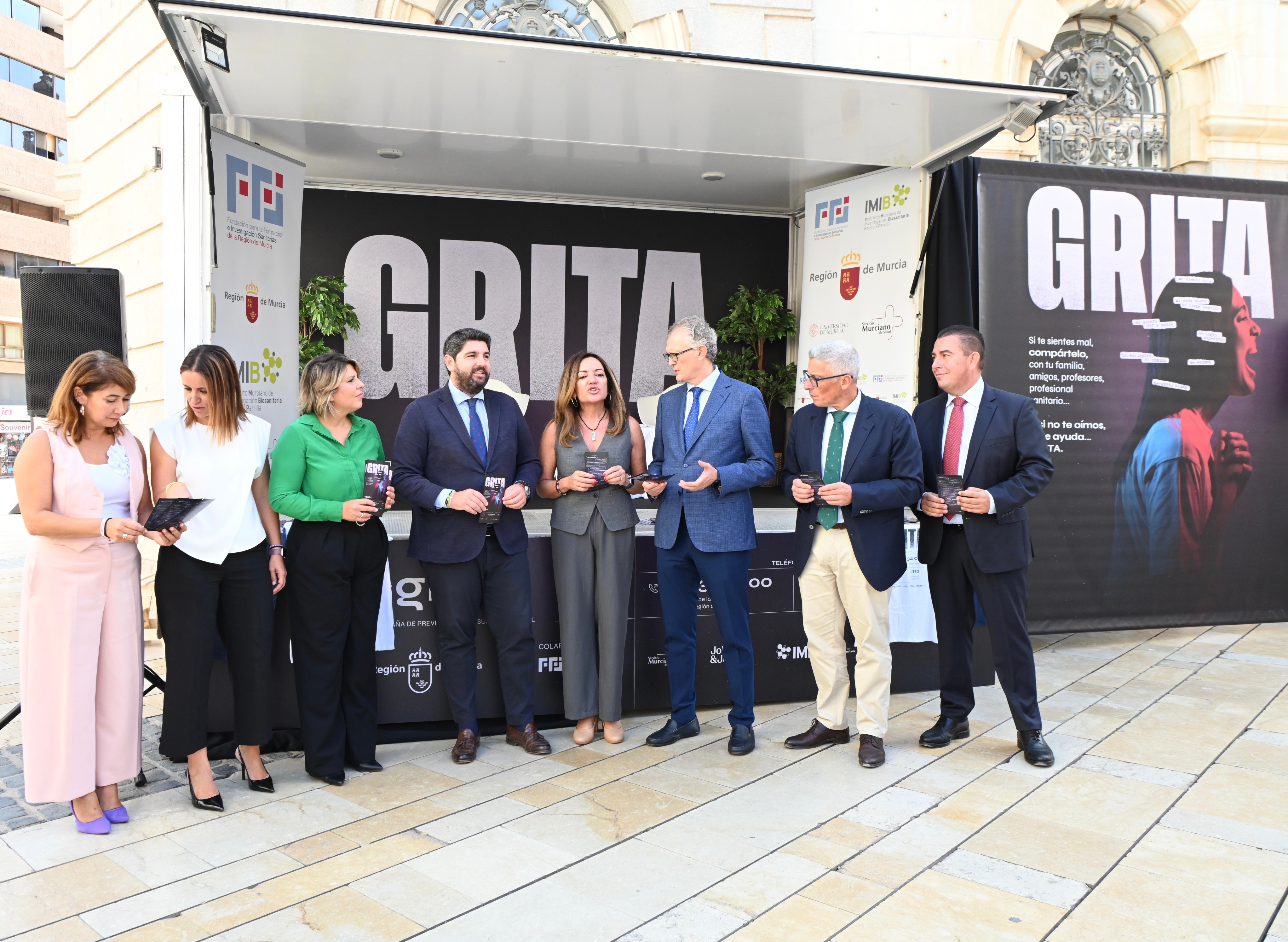 El presidente de la Comunidad, Fernando López Miras, visitó hoy las nuevas instalaciones de la Unidad de Conductas ...