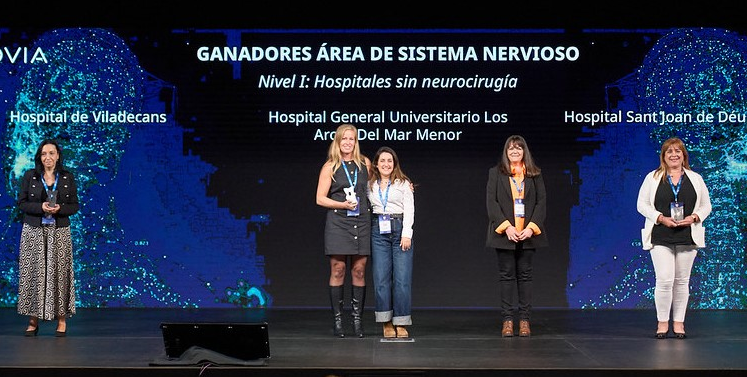 El galardón a la Unidad de Neurología de Los Arcos se entregó el pasado 16 de octubre en Madrid.