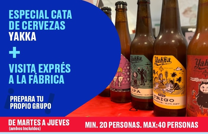 ven al Especial Cata de Cervezas Yakka