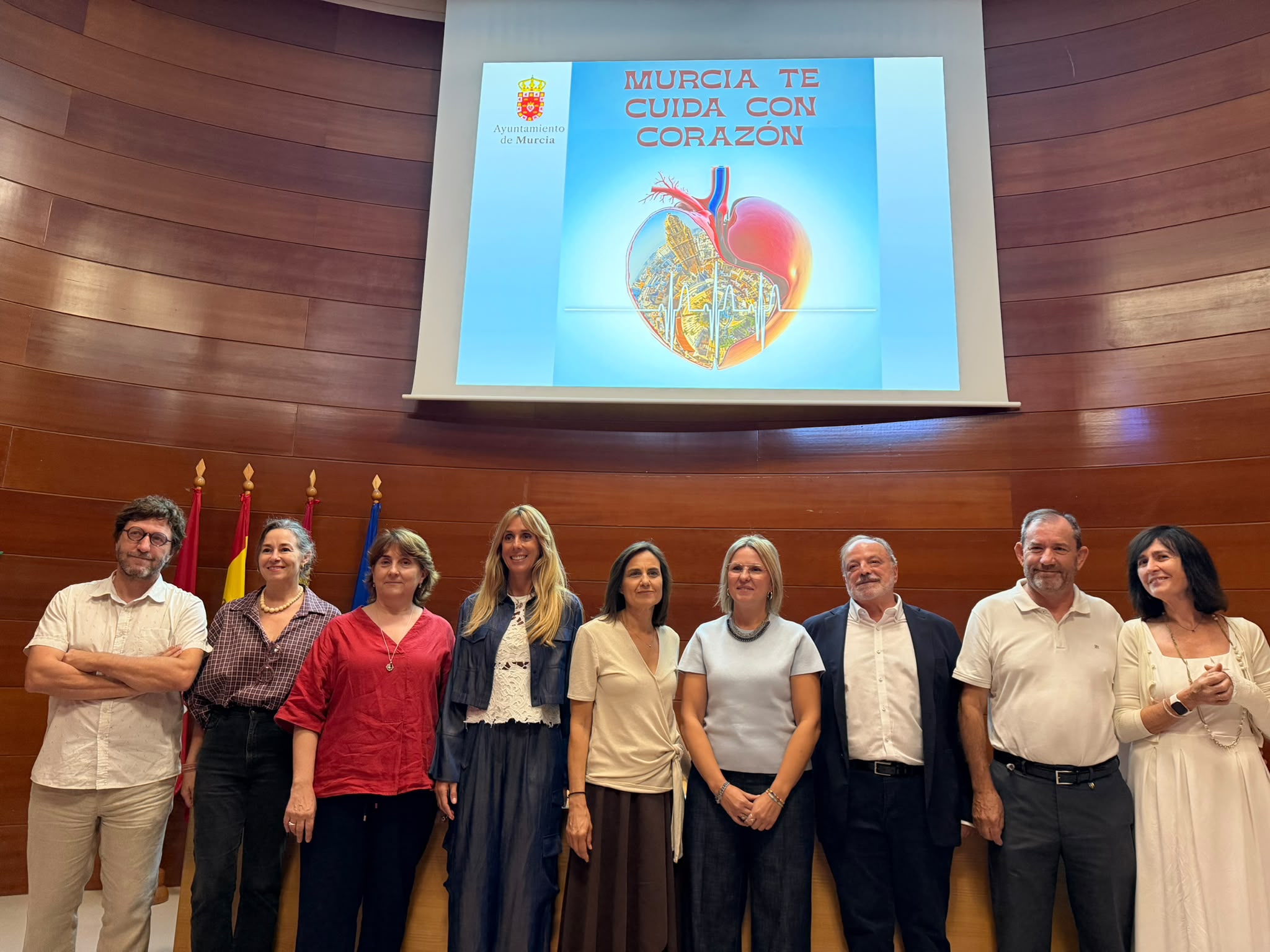 Jornada Conmemorativa del Día Mundial de los Cuidados Paliativos. Edificio Moneo. Ayuntamiento de Murcia