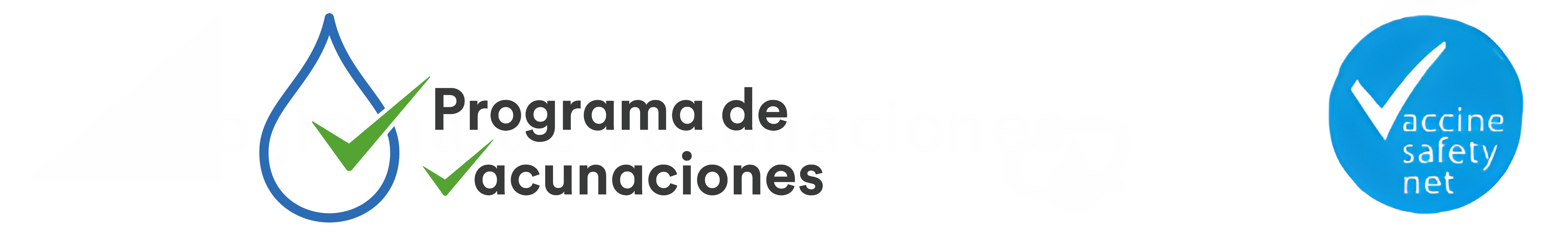 logotipo del Programa de vacunaciones y logotipo de Vacine Safyte net