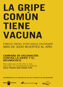 Campaña de vacunación contra la gripe y el neumococo 2009-2010