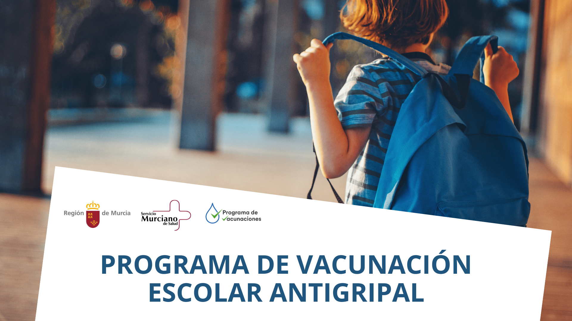 Programa de vacunación escolar antigripal