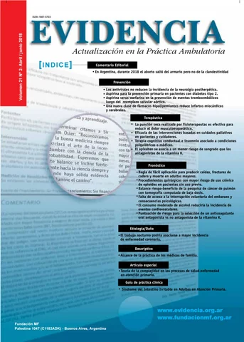 Evidencia. Actualización en la práctica ambulatoria