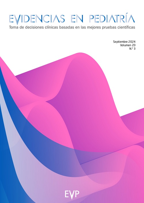 Evidencias en Pediatría. Toma de decisiones clínicas basadas en las mejores pruebas científicas