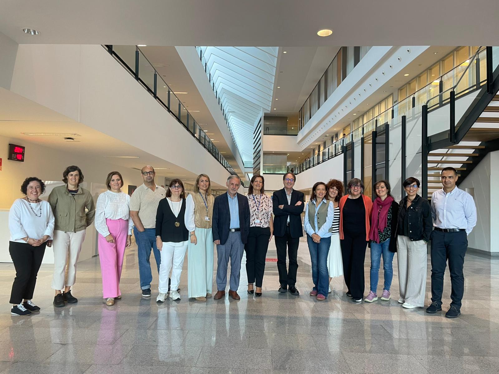 Representantes de las distintas bibliotecas virtuales de salud de España