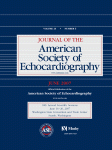 Journal of the American society of Echocardiography