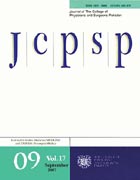 Journal of the College of physicians and surgeons Pakistan (JCPSP)