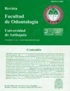Revista Facultad de Odontologa Universidad de Antioquia