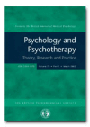 Psychology and Psychotherapy: Theory, Research and Practice