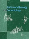 Behavioral ecology and Sociobiology