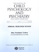 Journal of child psychology and psychiatry
