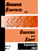 Research quarterly for Exercise and sport