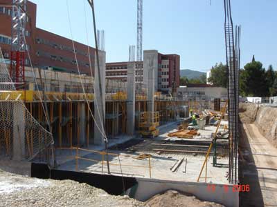Estado de las obras septiembre 2006