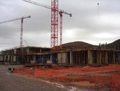 Estado de las obras abril 2007