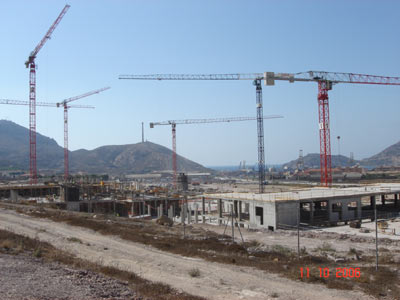 Estado de las obras octubre 2006